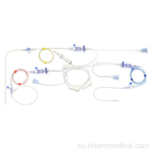 Transductor de presión arterial de un solo lumen de instrumentos médicos